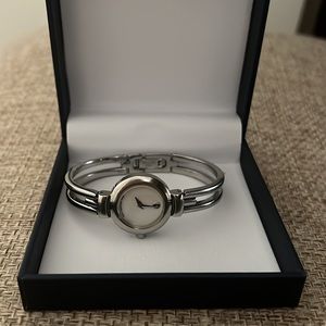 MOVADO
Women's Swiss Amorosa Stainless Steel Bangle Bracelet